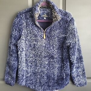 Simply Southern Sherpa Pullover Sz Youth Large